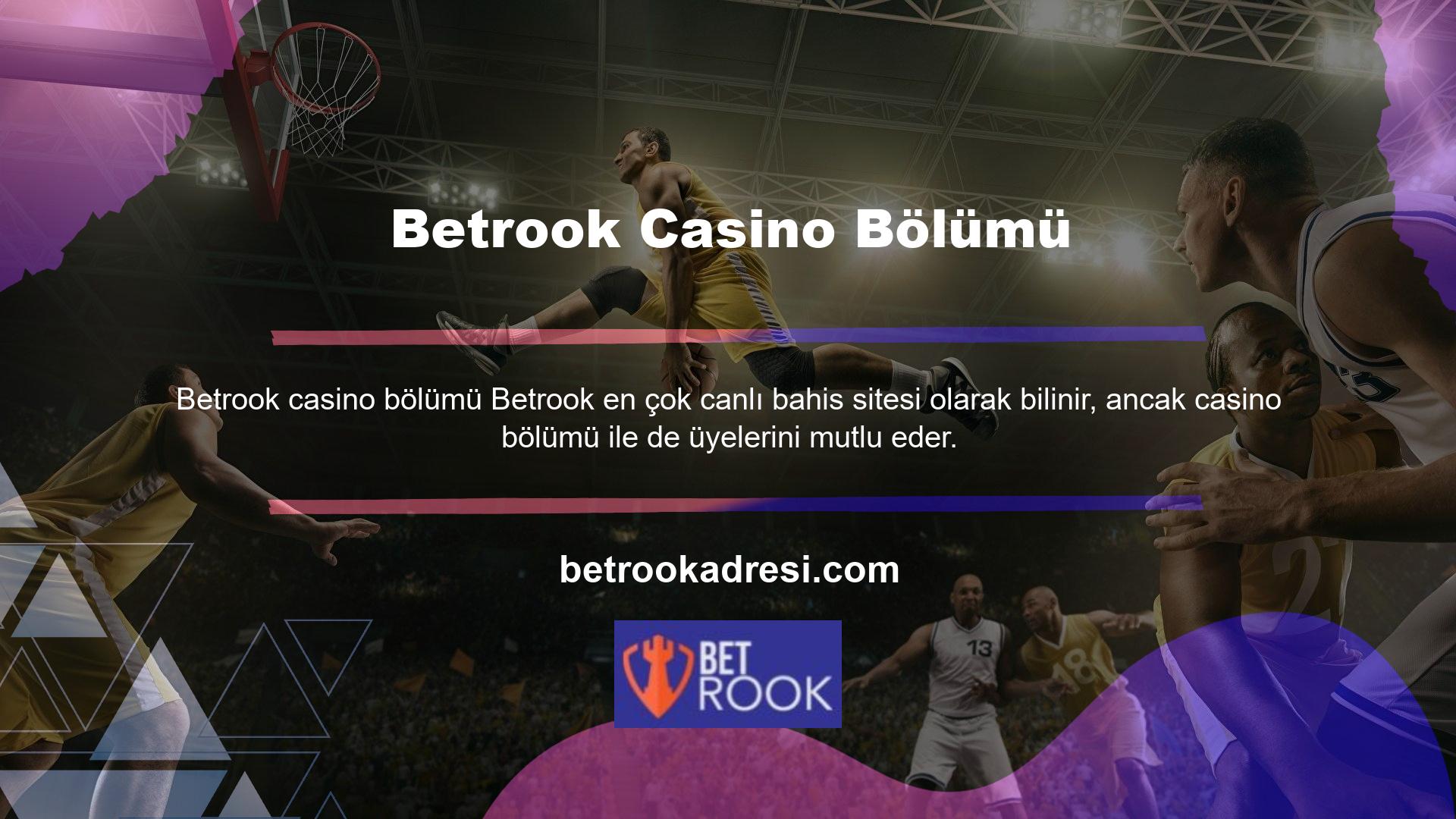 Betrook casino bölümünde yer alan bonuslar, kullanım kolaylığı ve bonus çevriminin basitliği bu bölümün en çekici özelliklerinden biri gibi görünüyor