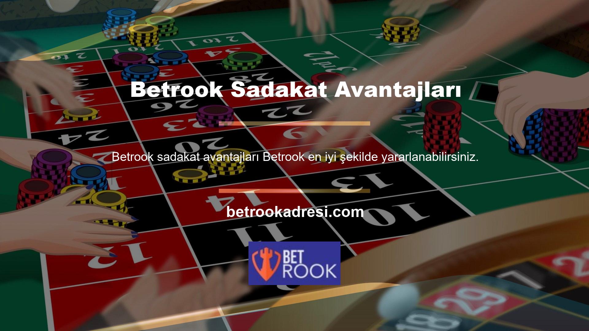 Betrook sadakatiniz için bir ödül olarak bir bonus sistemi sunuyor