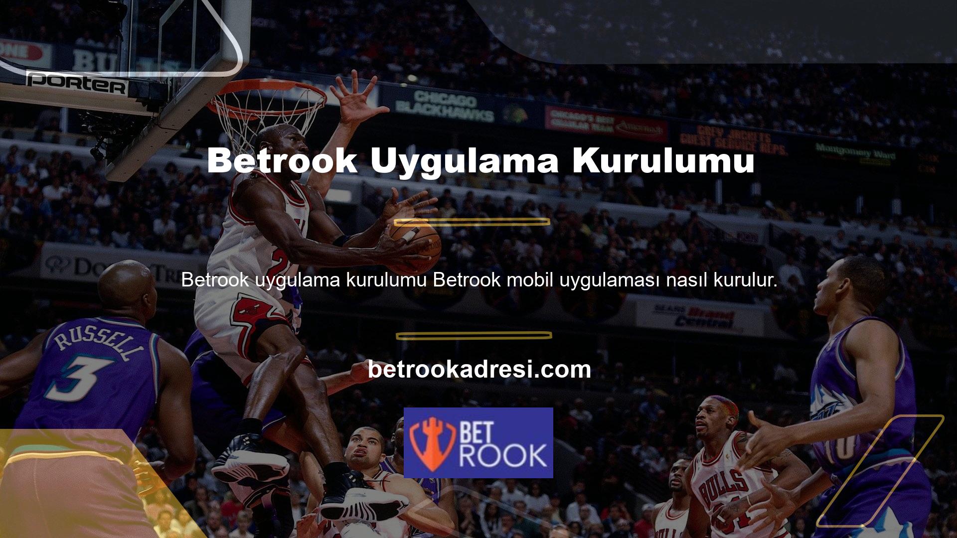 Betrook mobil uygulaması tarayıcı desteği olmadan da kullanılabilir
